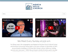 Tablet Screenshot of northhillschurch.us