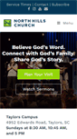 Mobile Screenshot of northhillschurch.com